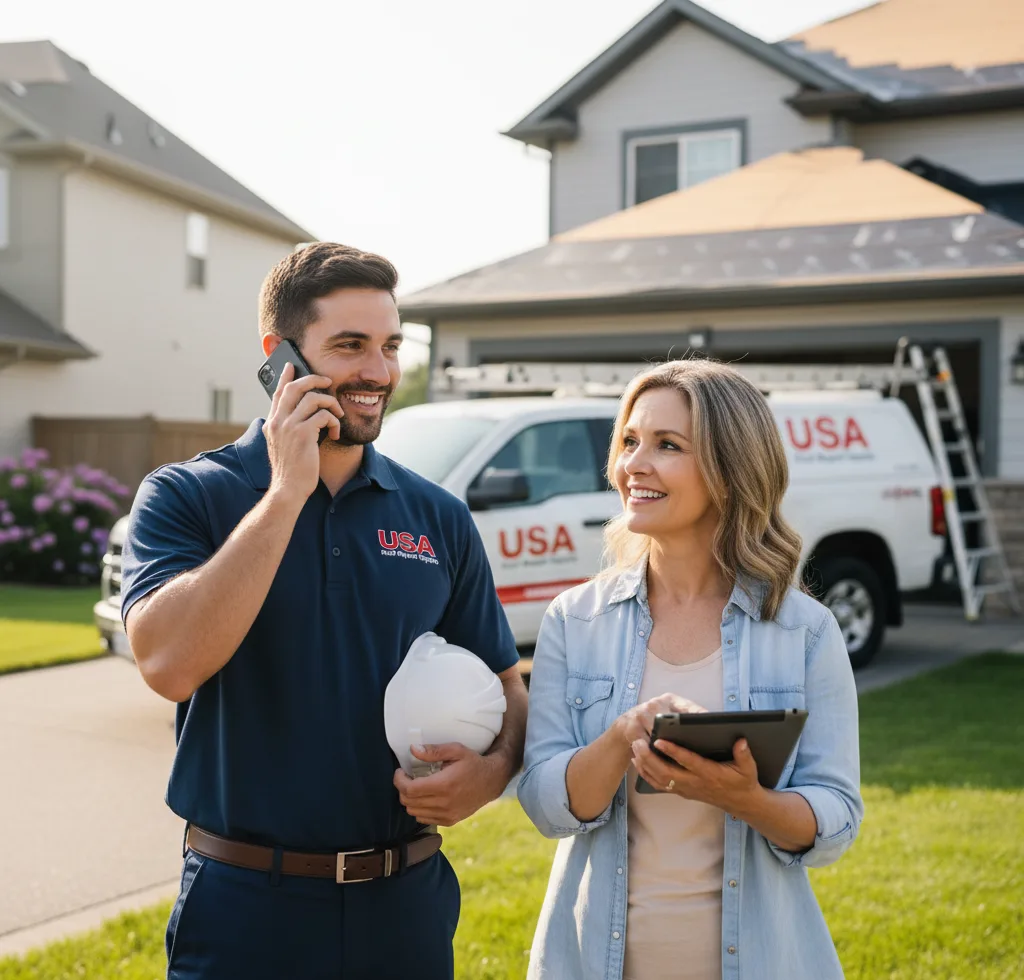 USA Roof Repair Experts customer support in Bridgeton